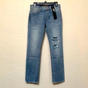 NWT Express destructed midrise jeans